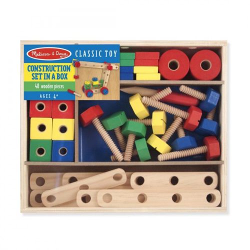 Melissa & Doug Fa Építőjáték, Építkezés