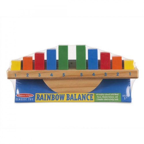 Melissa & Doug Szivárvány Egyensúlyozás, Fa Készségfejlesztő Játék