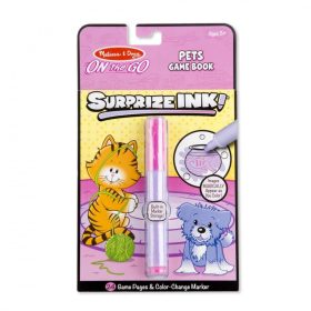   Melissa & Doug Kreatív Játék, Varázstoll Színező, Kiskedvencek