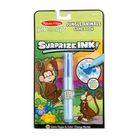   Melissa & Doug Kreatív Játék, Varázstoll színező, Dzsungel