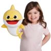 Smartplay Baby Shark Cápa család ütemre zenélő plüss - Bébi cápa
