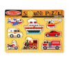 Melissa & Doug Hangos Puzzle, Járművek