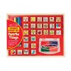 Melissa and Doug Fa nyomda készlet ceruzákkal, nagy méretű, kedvenceim