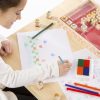 Melissa and Doug Fa nyomda készlet ceruzákkal, nagy méretű, kedvenceim