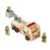 Melissa and Doug fa jármű Létrás tűzoltóautó