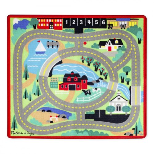 Melissa & Doug Játszószőnyeg 100x90 cm, Város