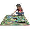 Melissa & Doug Játszószőnyeg 100x90 cm, Város