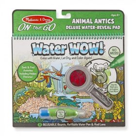   Melissa & Doug Vízzel Rajzolás, Deluxe, Állati Bohócságok