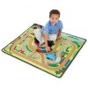 Melissa & Doug Játszószőnyeg 100x90 cm, Vonat