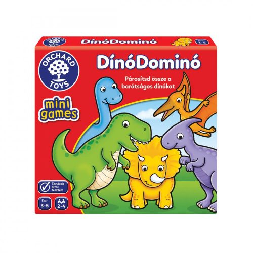 Orchard Toys, Dinó Dominó, Mini Játék