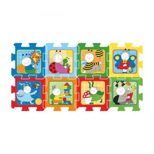 Zikin szőnyeg puzzle Bogyó és Babóca