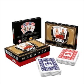   KORDA ALL IN – Deluxe Francia kártya Dupla (2x52lap+6Joker) 