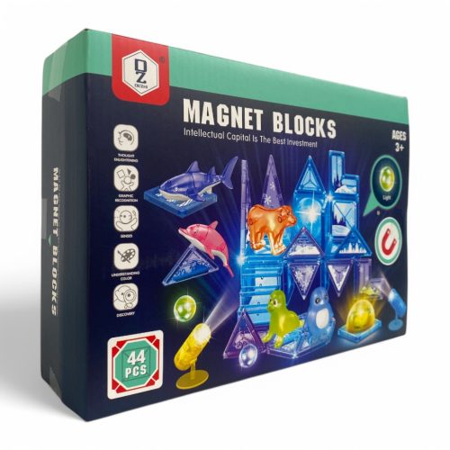 Magnet Blocks - Másneses építő készlet