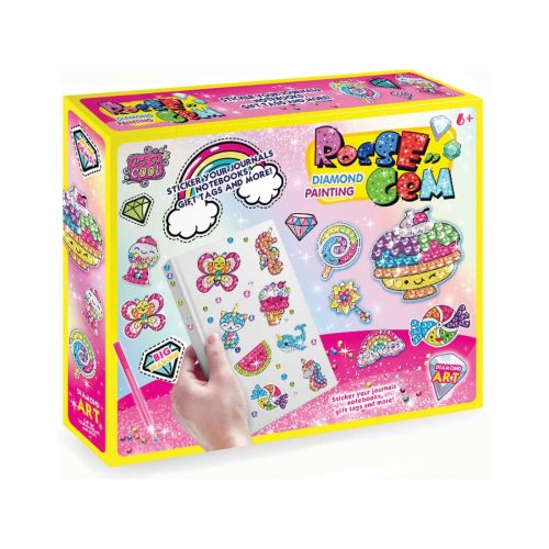 Gyémánt kirakó készlet, állatfigurás