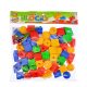 Funny Blocks fűzős golyók zsinórral, nagy csomag