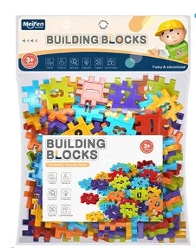 Óvodai építő készlet – puzzle építő, számos