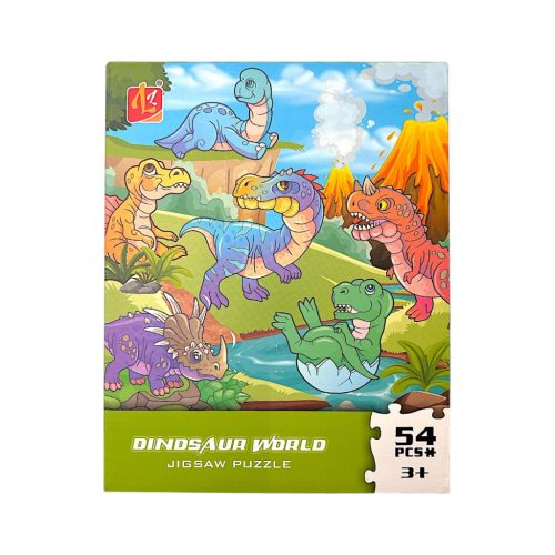 Dínó világ puzzle - 54 db-os
