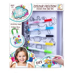   DIY Színezhető Vászontáska – Színes kreativitás útközben!