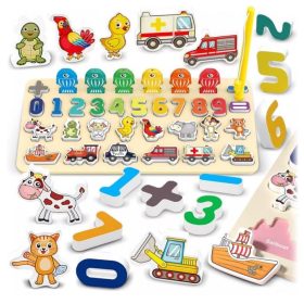 Science Logic Board – Fa logikai és tanulójáték