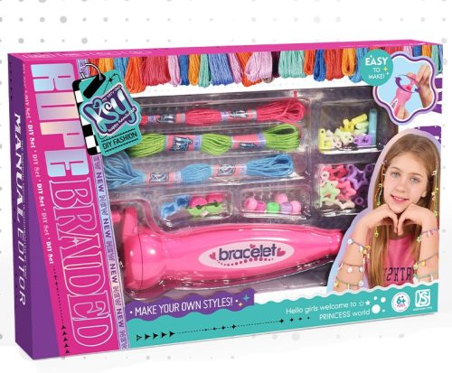 Hajdekoráló készlet fonó eszközzel és fonállal