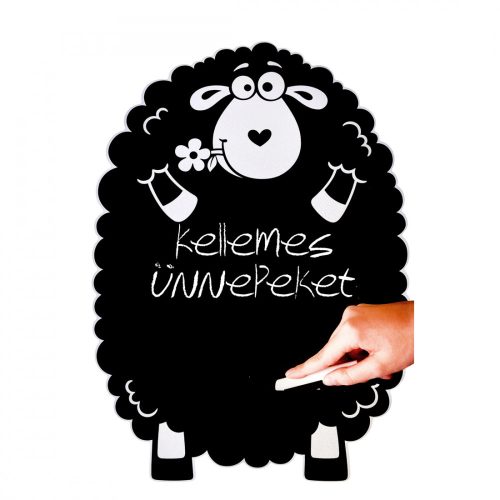 Blackboard írható bárányos matrica