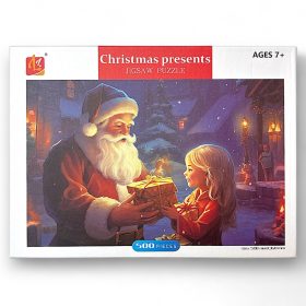 Puzzle Mikulás kép 500 darabos