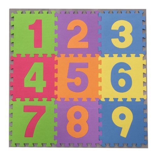 Színes Számos Puzzle Szőnyeg