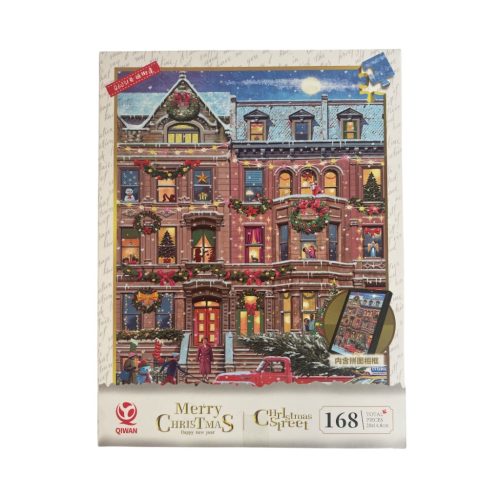 Karácsonyi puzzle 168 darabos