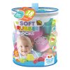 Soft Rubber Blocks – Puha építőkockák (18 db)