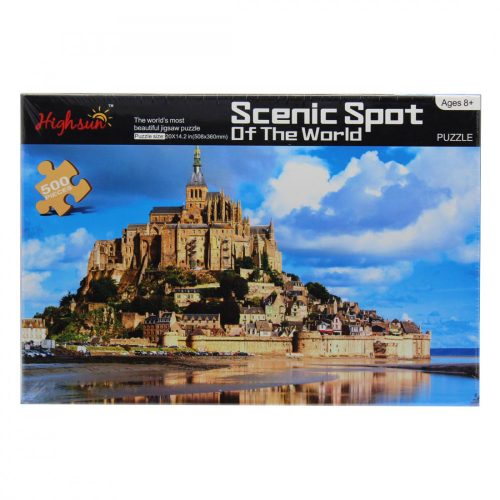 Highsun puzzle vár 500 darabos