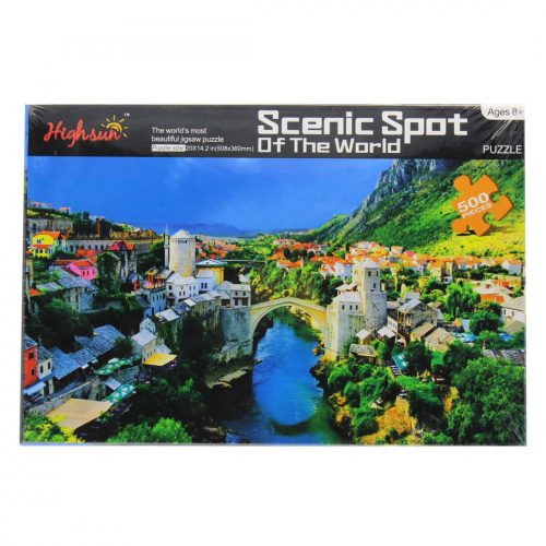 Highsun puzzle mostari híd 500 darabos