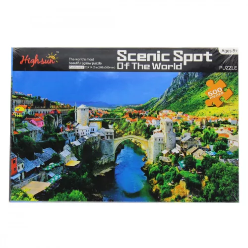 Highsun puzzle mostari híd 500 darabos