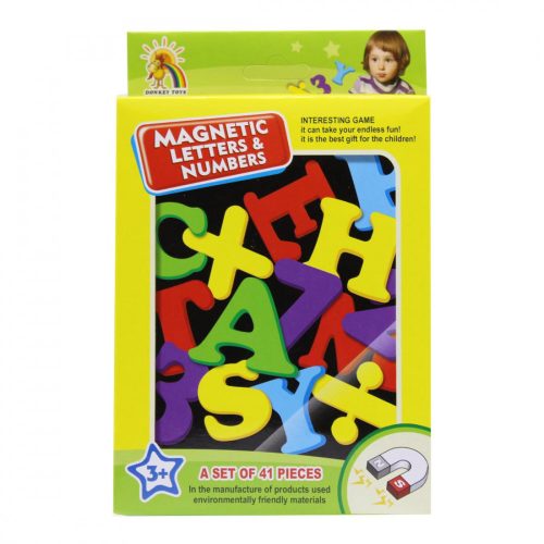 Magnetic mágneses betűk és számok