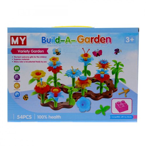 Build A Garden 54 darabos virágoskert építő