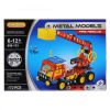 Metal Models fém építőkészlet kosaras tűzoltó autó