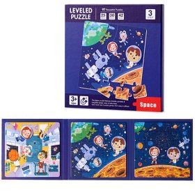Űrutazás Puzzle – 3 az 1-ben Készlet