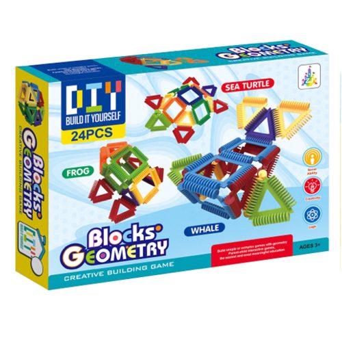 Blocks Geometry Építőjáték – Építs bármit, amit megálmodsz!