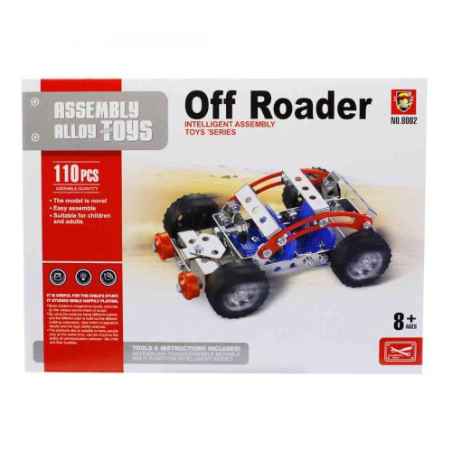 Fém terepjáró építőkészlet