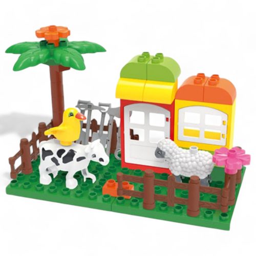 Farm Témájú Építőkészlet - Kreatív Szórakozás a Kicsiknek!