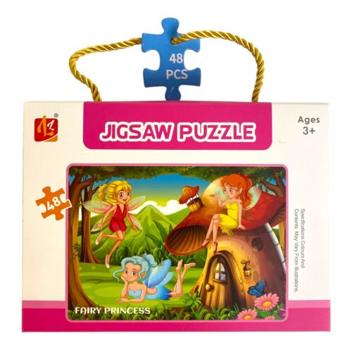 Varázslatos Tündérkertes Puzzle – 48 darabos szett