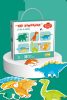 Puzzle kicsiknek – Dínós, 6 féle képpel