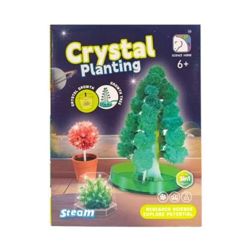 Kristálykészítő készlet, tudományos játék