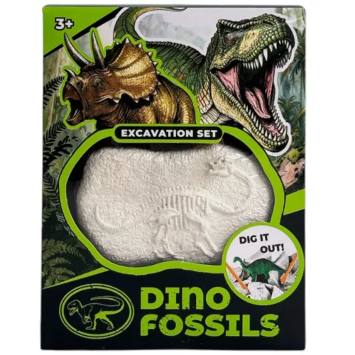 Régész dinoszauruszos ásatós játék szett