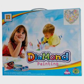 Gyémánt kirakó készlet, virágos