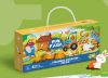 Puzzle hordozható dobozban - farmos, 40 db-os