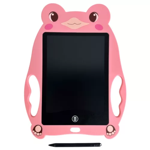 Elemes LCD rajztábla béka formájú kerettel