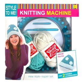 Kötőkészlet kötőkerettel és fonalakkal