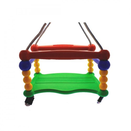 Műanyag színes golyós hinta