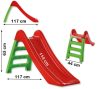 95 cm-es Gyerek Csúszda – Színes Szórakozás a Kicsiknek! (25 kg-ig)