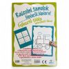 Rajzolni tanulok – Fejlesztő tábla letörölhető filccel